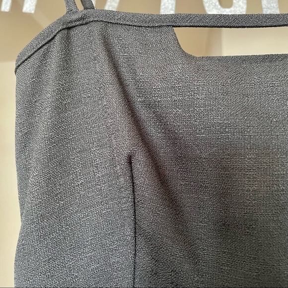 Anthropologie black, midi, strapless dress - Picture 9 of 13